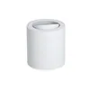 A white cylinder-shaped lamp with an adjustable top, shown in isolation against a white background. Anteprima dell’immagine prodotto