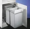Wesco Wesco BigDouble Poubelle à encastrer - 52 l (2 x 26 Voir les images du produit 7