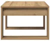 vidaXL Stolik boczny dębowy Artisan 50x50x35 cm materiał Podgląd zdjęcia produktu 5