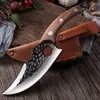 KA-18427 Küchenhackmesser - Braun mit Etui KP18427 Produktbild-Vorschau 1