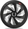 VERSACO | Puklice Vector RC Čierna a Strieborná 15" 4ks Náhľad obrázku produktu 3