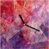 Wanduhr aus Glas mit Motiv Abstrakte Kunstform- 30 x 30 cm Produktbild-Vorschau 1
