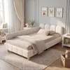 Flieks Kinderbett 90x200cm mit Rausfallschutz, Polsterbett Produktbild-Vorschau 2