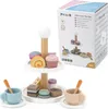 Alzata per torta in legno Viga Polarb con cupcakes, Anteprima dell’immagine prodotto 1