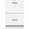 vidaXL Waschbeckenunterschrank Weiß 40x37x59 cm Produktbild-Vorschau 4