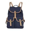 Travelite Hempline Retro Rucksack mit Überschlag Marine Produktbild-Vorschau 1