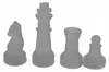 s Glas Schachspiel 25x25cm - Elegantes Schachbrett Set für Produktbild-Vorschau 4