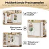 Flieks Stehtisch 360°drehbar, Kaffeebarmöbel Bartisch mit Produktbild-Vorschau 6