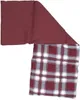 4-Kammer Körnerkissen 20x60cm groß - Flanell karo-rot - Produktbild-Vorschau 7