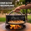 BonFeu BonPizza Pizzaofen Schwarz - Küchengeräte - Pizza Produktbild-Vorschau 2