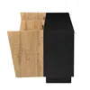 A modern sideboard with a geometric design, shown from a side view. Produktbild-Vorschau