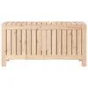 vidaXL Gartentruhe 108x42,5x54 cm Massivholz Kiefer Produktbild-Vorschau 4