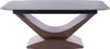 Table de salle à manger pliante OHAN - 180x95, marbre gris Voir les images du produit 2