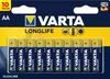 VARTA Longlife Mignon AA: Scopri la confezione da 10 Anteprima dell’immagine prodotto 1