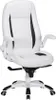Chaise de bureau Amstyle AUSTIN cuir véritable noir chaise Voir les images du produit 8