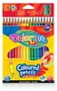 Crayons triangulaires Colorino 18 couleurs + taille-crayon Voir les images du produit 3