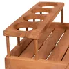Teakholz Outdoor Garten Servierwagen mit Rollen - bene Produktbild-Vorschau 15