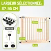 BOMI® Barrière de sécurité bébé Miko sans perçage – Voir les images du produit 2