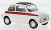 Whitebox 124182 Fiat 500 1960 weiß rot 1:24 Produktbild-Vorschau 17