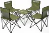 KIRKJUBØUR® 5er-Set Campingstühle mit Tisch – klappbare Produktbild-Vorschau 1