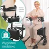 ELONEO Déambulateur pliable et léger avec siège, Voir les images du produit 3