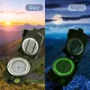 Kompass Milit?r Marschkompass mit Tasche fš¹r Camping, Produktbild-Vorschau 5