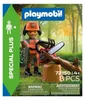 PLAYMOBIL: Il boscaiolo con motosega Anteprima dell’immagine prodotto 6