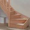 Holztreppe Intercon Savoy | Buche | 1/4 gewendelter Verlauf Produktbild-Vorschau 2