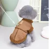 Warme, mit Fleece gefütterte Hundejacke für Welpen im Produktbild-Vorschau 4