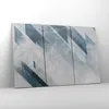 Bild auf Leinwand - Leinwandbild - 3 Teile - Blau Weiß Produktbild-Vorschau 4