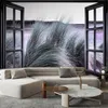Vlies fototapete Fensterblick Natur Botanik 250x175 cm Produktbild-Vorschau 2