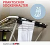 Grafner Wäscheständer mit Sockenhalter und Korb für Produktbild-Vorschau 6