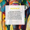MuchoWow® - Leinwandbilder - Elefant - Kunst - Malerei - Produktbild-Vorschau 8