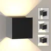 ZMH Led Wall Light Indoor & Outdoor Black Wall Lamp 01 Anteprima dell’immagine prodotto 1
