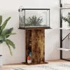 vidaXL Stojak pod akwarium dąb wędzony 60,5x36x72,5 cm Podgląd zdjęcia produktu 9