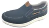 Scarpe da uomo Rieker, mocassini, blu, casual Anteprima dell’immagine prodotto 3