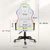 Huzaro Force 4.4 | Krzesło do gier z oświetleniem LED RGB Podgląd zdjęcia produktu 8