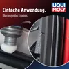 Close-up of a product being applied to a surface, with brand logo and text. Anteprima dell’immagine prodotto