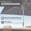 Sekey Sonnenschirm Rechteckig 210 x 140 cm – Balkonschirm, Produktbild-Vorschau 3