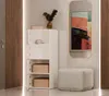 ALMA WHITE Kommode mit 4 Türen und 4 Einlegeböden Produktbild-Vorschau 5