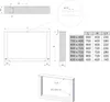 Tischgestell TAB Stahl schwarz matt Profil 80 x 40 mm Höhe: Produktbild-Vorschau 7