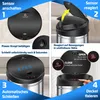 KESSER® Automatischer Mülleimer mit Sensor, Edelstahl, Produktbild-Vorschau 6