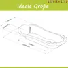 Ergonomische Premium Babybadewanne Funny Farm aquamarin 100 Produktbild-Vorschau 7