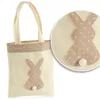 com-four® 6x Geschenktasche für Ostern - Stoff- Beutel mit Produktbild-Vorschau 7