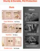 SucceBuy Caisse de mise bas pour chiots, 1540x1500x600 mm, Voir les images du produit 4