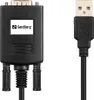 Sandberg USB to Serial Link, PL-2303GT, Schwarz, 400 mm, 35 Produktbild-Vorschau 1