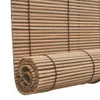 vidaXL Bambusrollo Braun 150x220 cm Produktbild-Vorschau 3