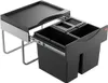 Hailo Abfallsammler 3644931 Swin Raumspar-Tandem-S 2x Produktbild-Vorschau 1