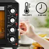 Mini Backofen 45 L 2000 W mit Umluft und Drehspieß, Produktbild-Vorschau 4