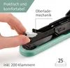 Novus B 2 ColorID 2.0, 25 Blätter, Mintfarbe, 24/6, 26/6, Produktbild-Vorschau 10